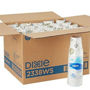 Dixie&reg; Pathways&reg; Paper Hot Cups, Leaves, 8 Oz, Case Of 500